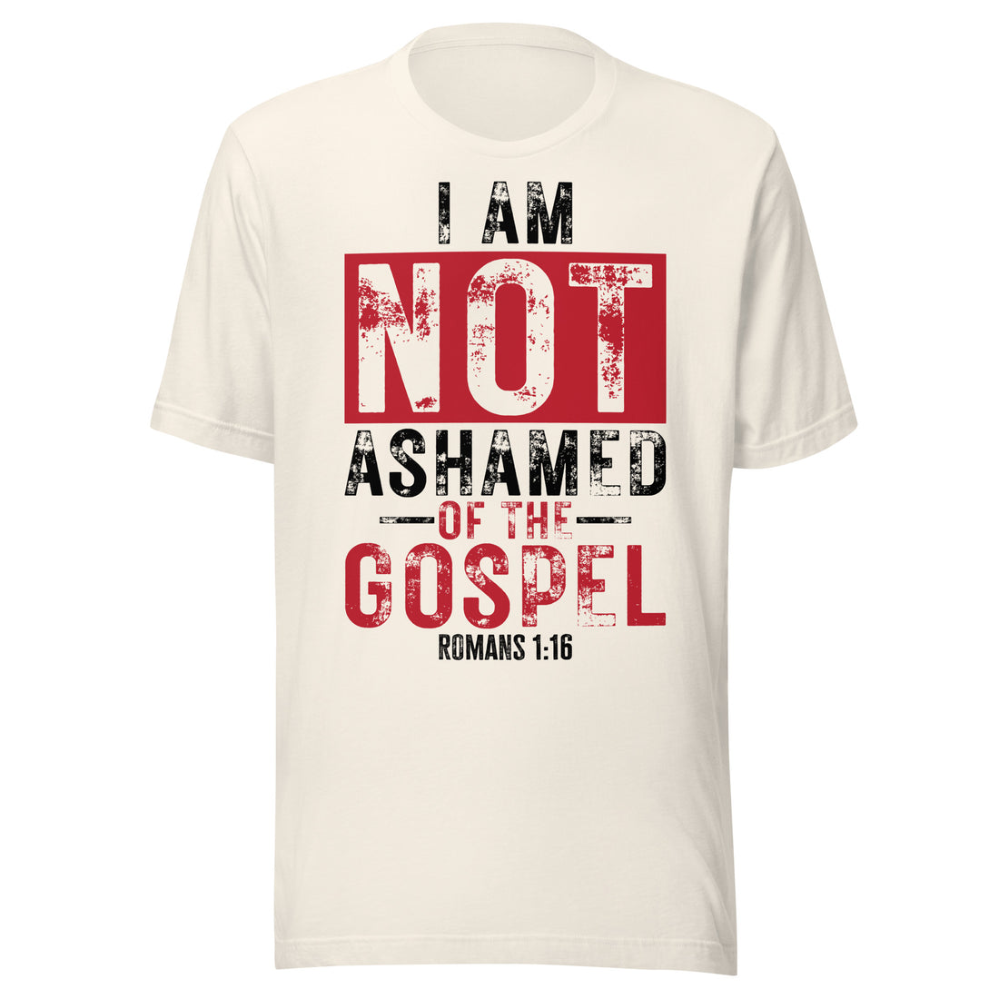 I Am Not Ashamed - Unisex Premium Shirt - JCMarketplace LLC - faith based custom t shirt near me USA 